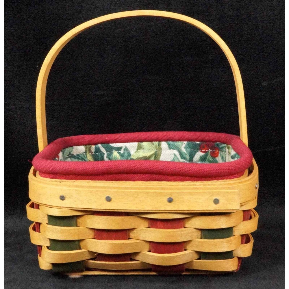 Longaberger 2003 Holiday Helper Basket Stuck On You Liner Protector Notes Flyer - Picture 5 of 12